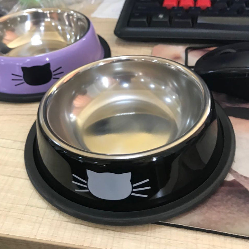 Shiny & Strong Stainless Steel Pet Bowl