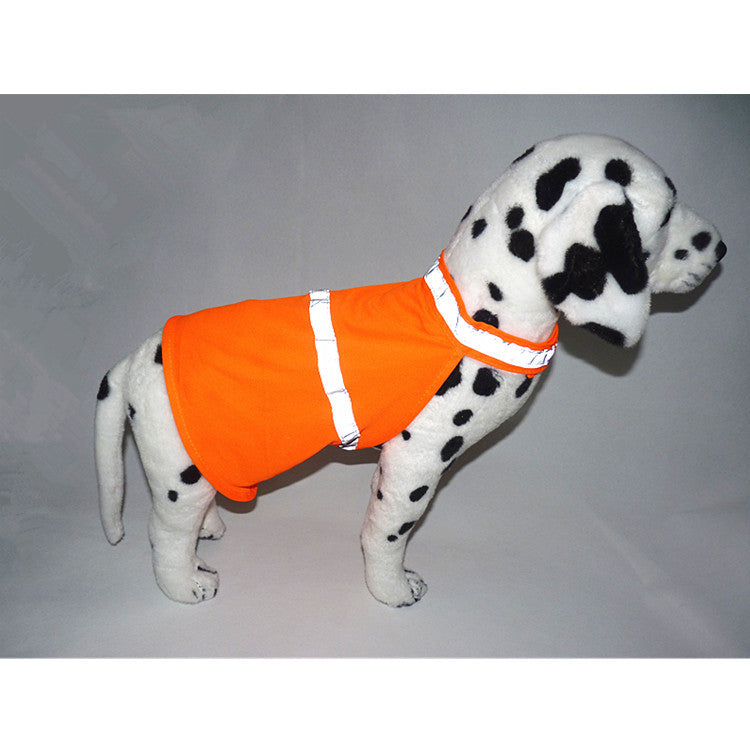 Bright & Safe Fluorescent Dog Vest