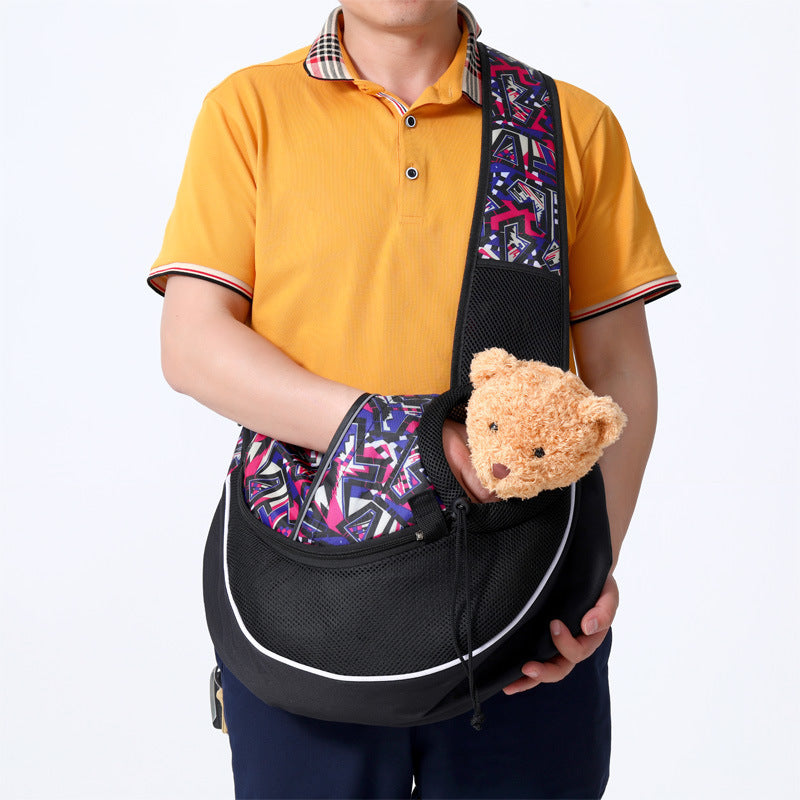 Stylish Pet Carry Bag – Hands-Free Comfort Anywhere