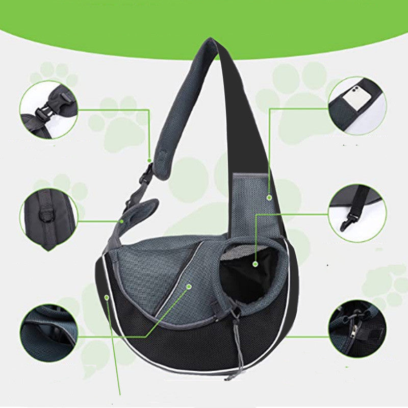 Stylish Pet Carry Bag – Hands-Free Comfort Anywhere