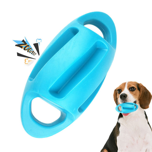 Bite-Proof Dog Toy – Floating Rubber Fun in Water