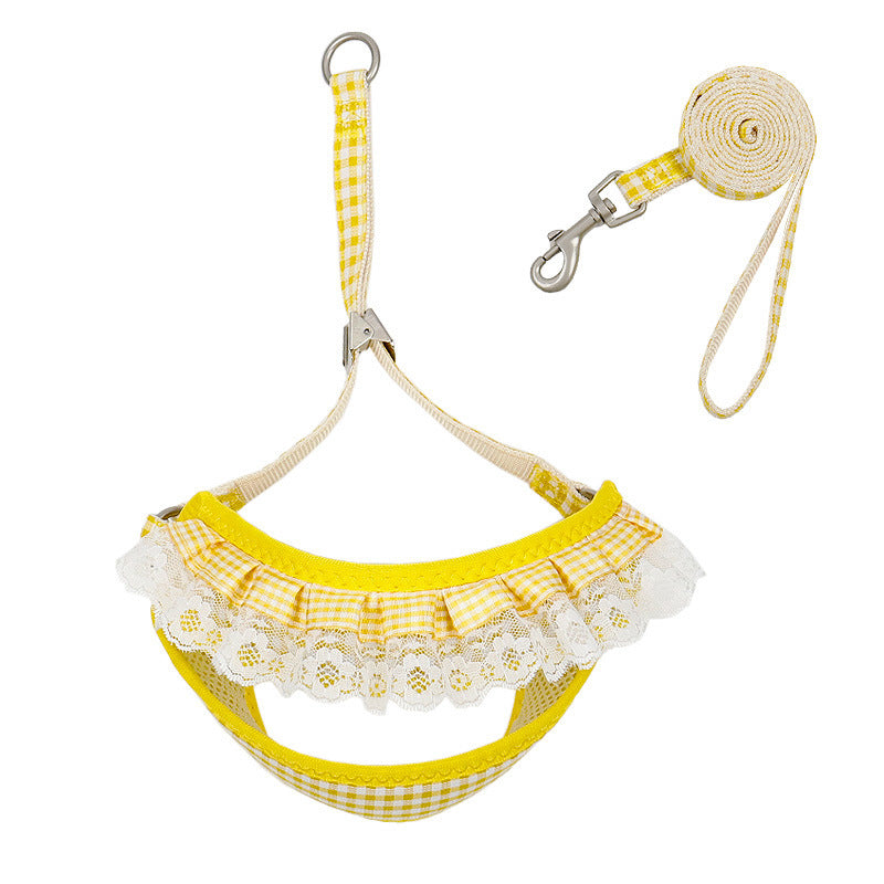 Charming Small Dog Vest with Handy Holding Rope