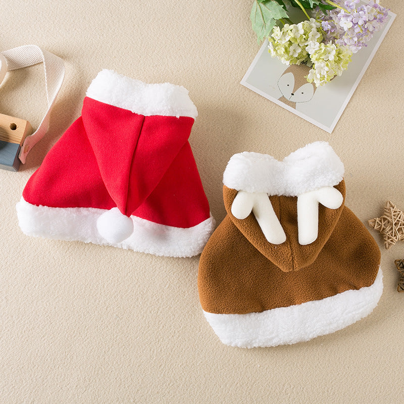 Festive Pet Christmas Cloak