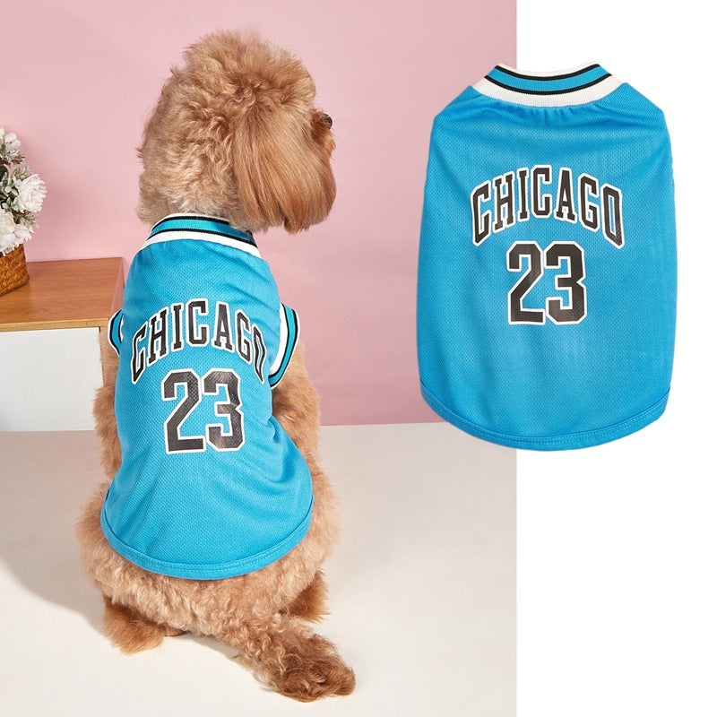 Sporty Pup Basketball Vest