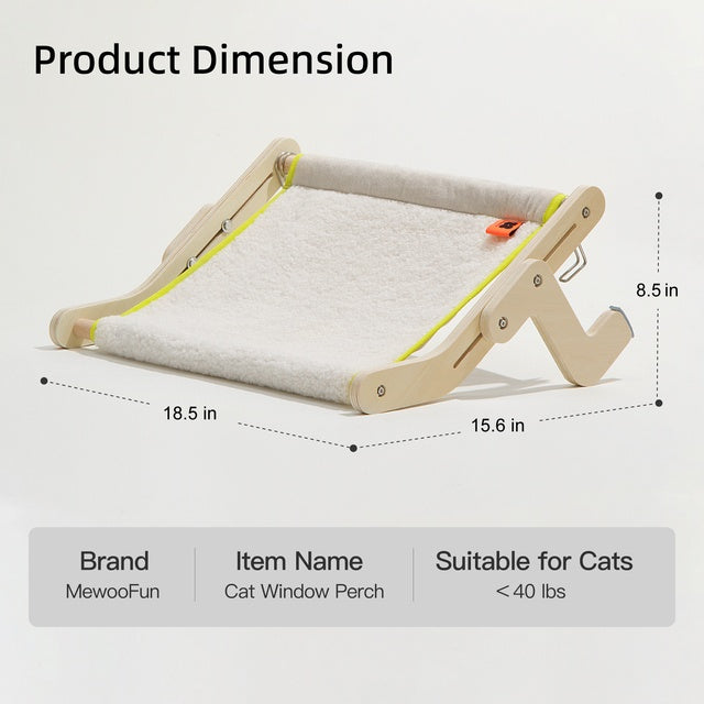 Cozy Cat Window Hammock – Comfy Views, Happy Naps
