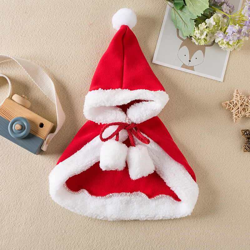 Festive Pet Christmas Cloak