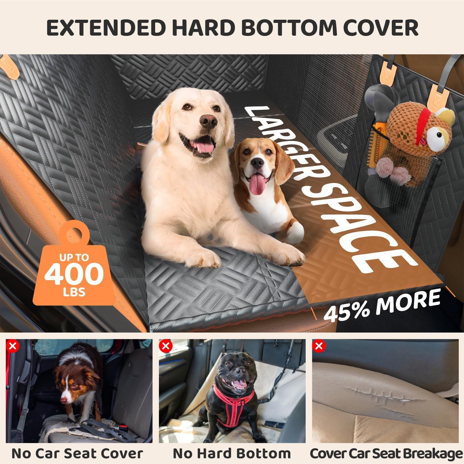 Easy-Clean Car Mat for Furry Passengers