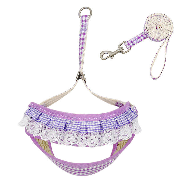 Charming Small Dog Vest with Handy Holding Rope