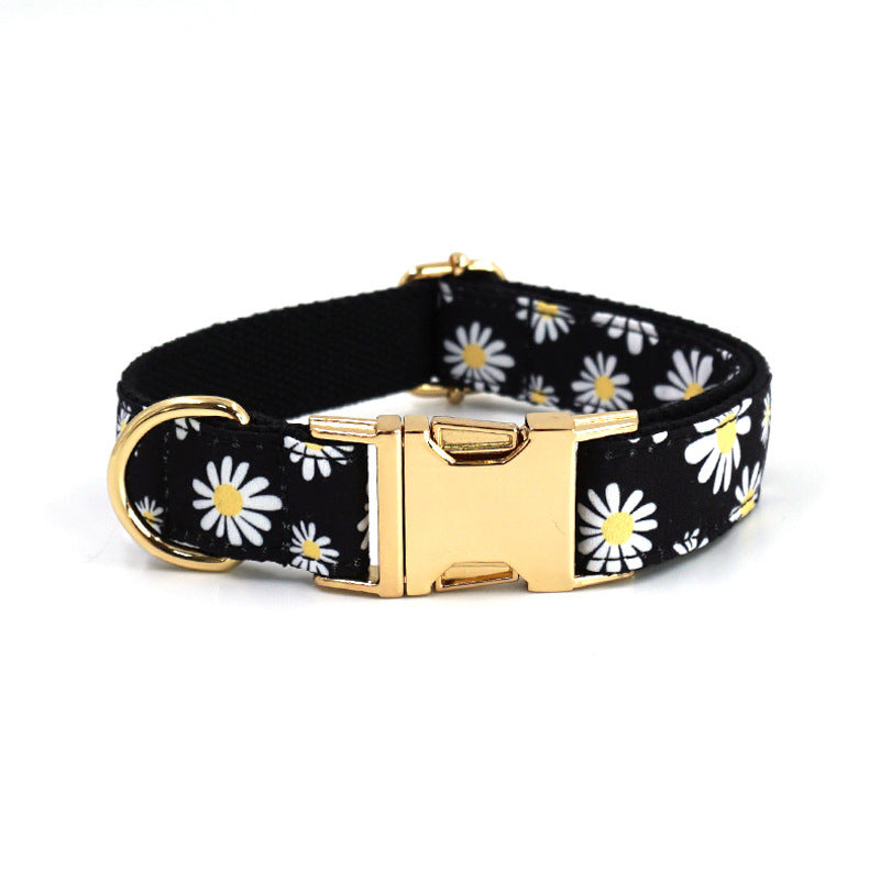 Floral Dog Collar – Adorable Style, Secure Fit