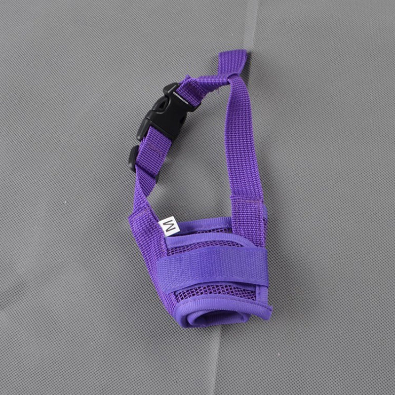 No Bite, No Bark – Soft Adjustable Dog Safety Muzzle