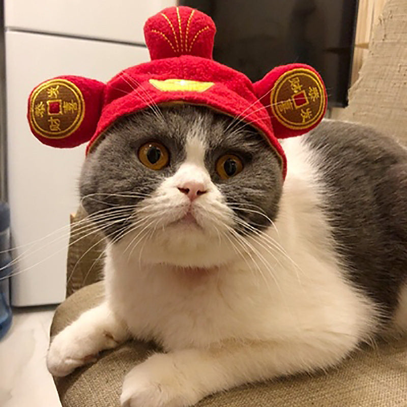 Funny Pet Hat – Adorable Dress-Up for Cats & Dogs