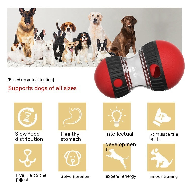 Interactive Dog Tumbler – Treats, Play, and Brain Boost