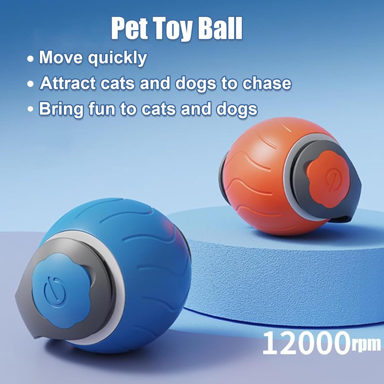 Rechargeable Cat Toy for Nonstop Tail-Chasing Fun