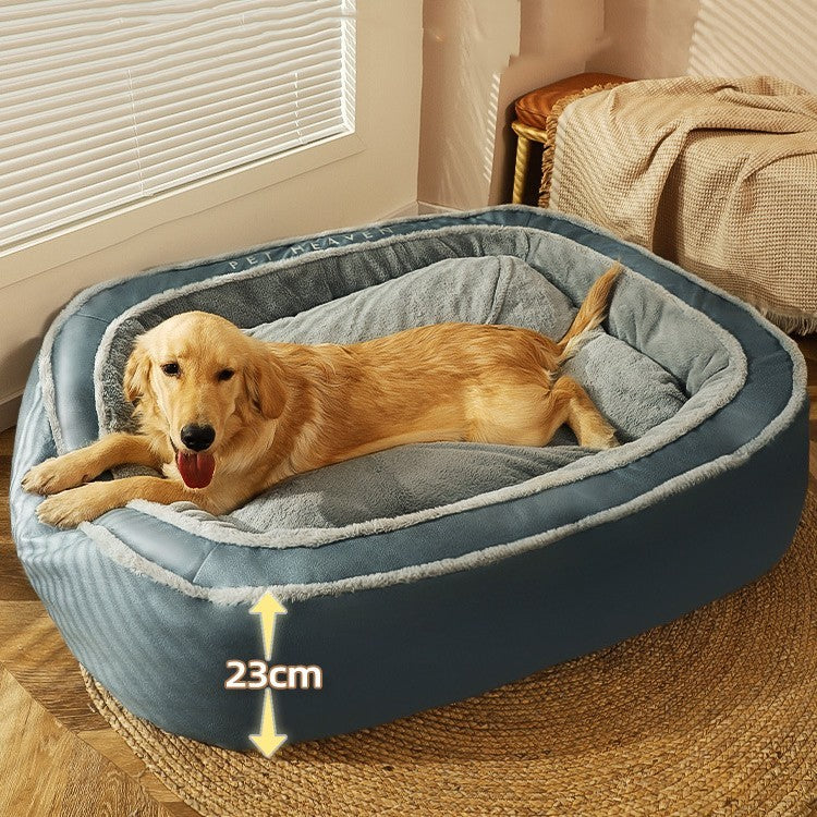 Snuggle-Ready Pet Bed for Chilly Days