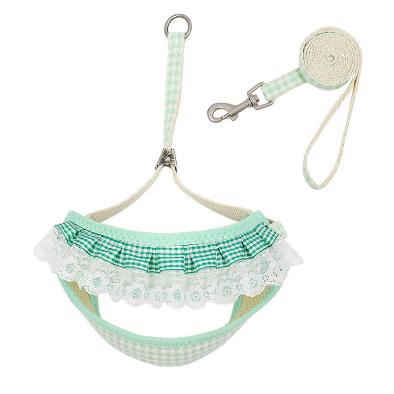 Charming Small Dog Vest with Handy Holding Rope