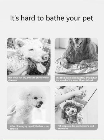 Smart Pet Hair Dryer & Comb