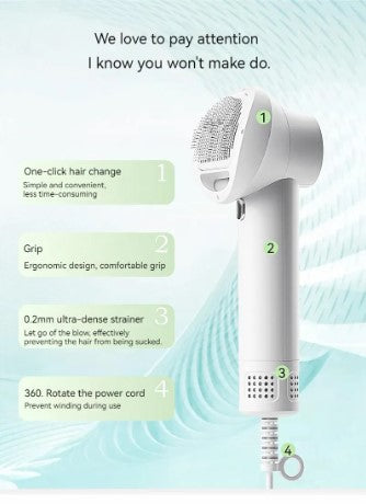 Smart Pet Hair Dryer & Comb