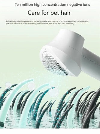 Smart Pet Hair Dryer & Comb