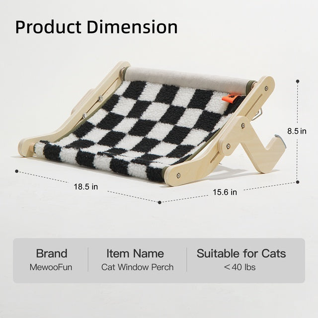 Cozy Cat Window Hammock – Comfy Views, Happy Naps