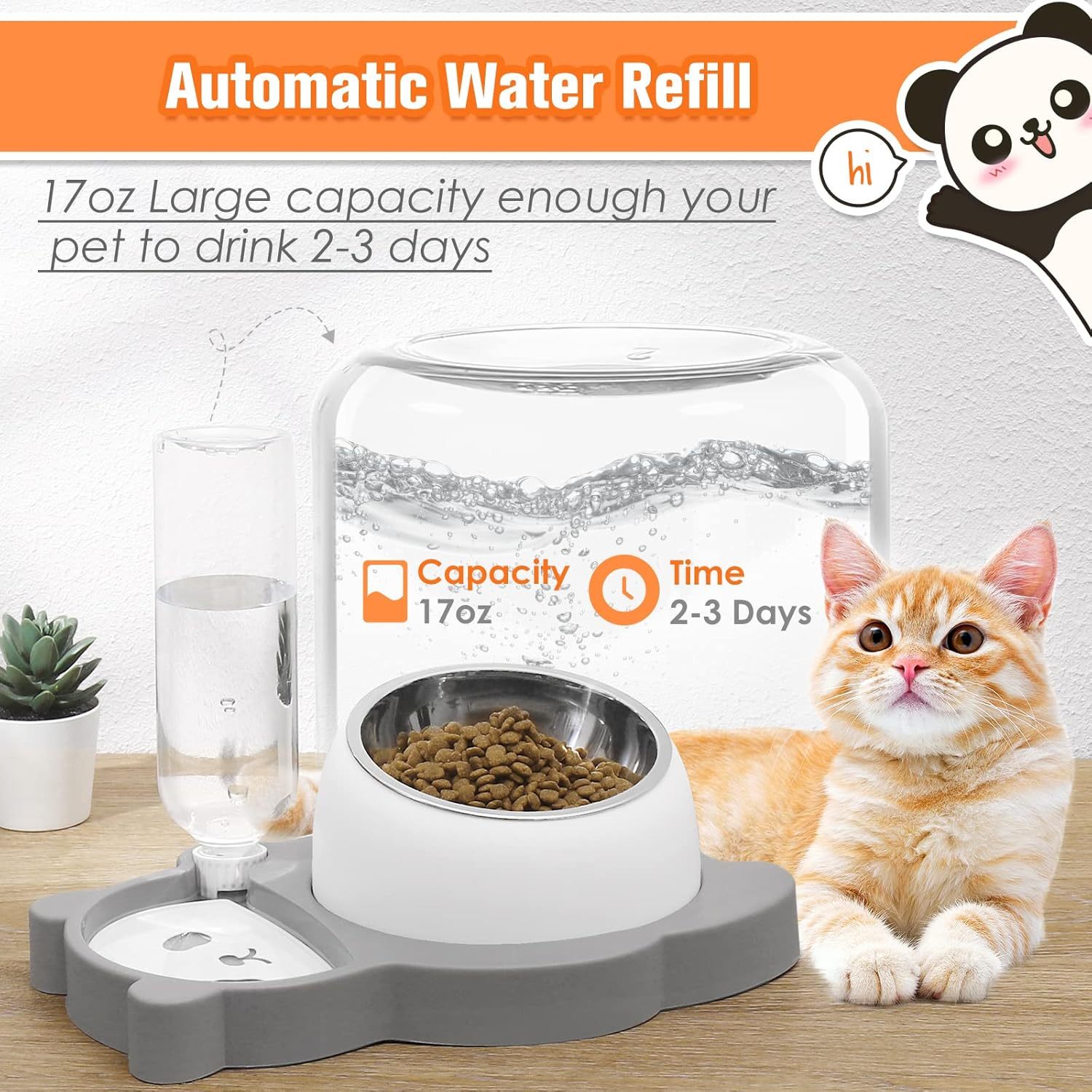 Ergonomic Pet Bowl Set – Perfect for Cats & Puppies