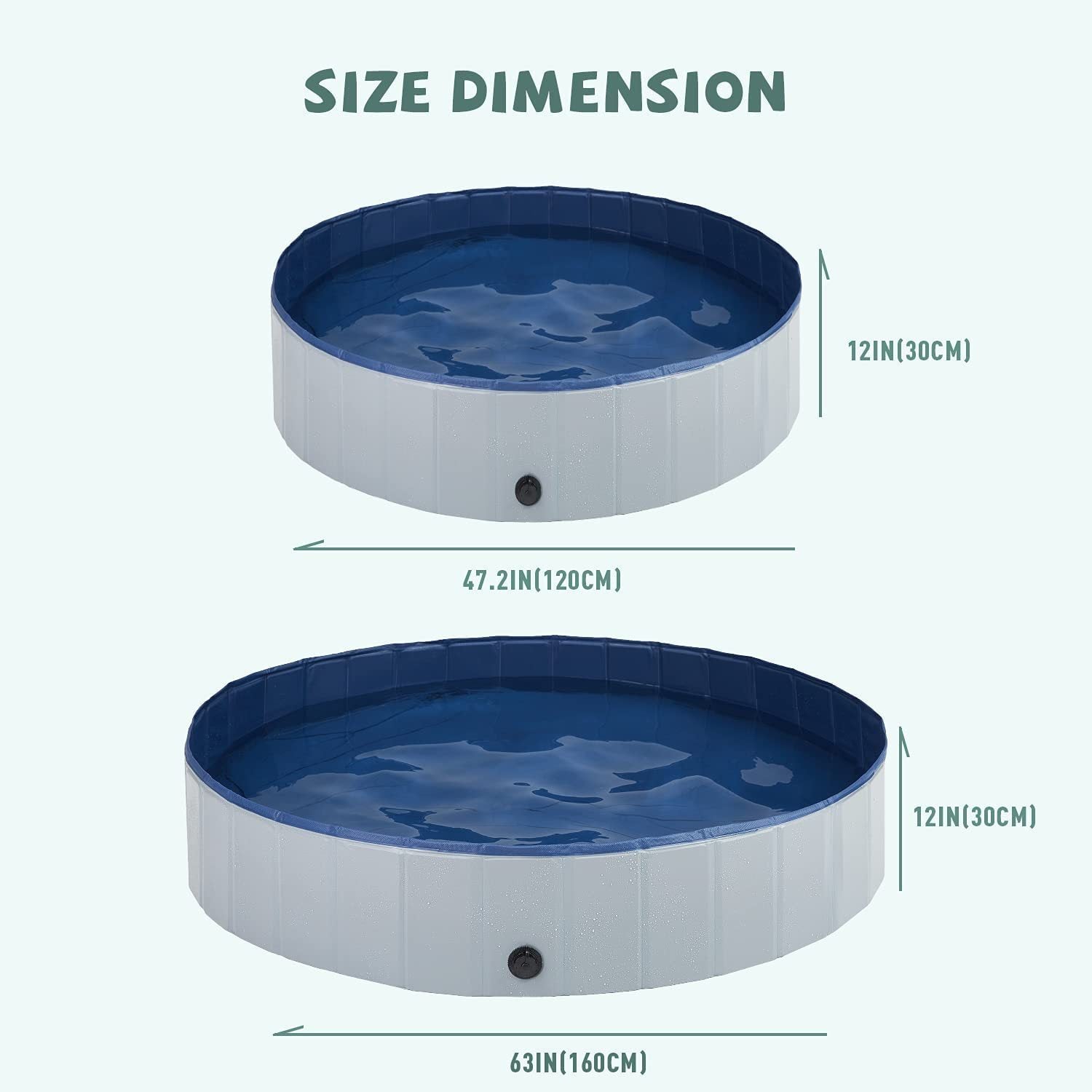 Quick-Set Pet Pool for Outdoor Water Fun