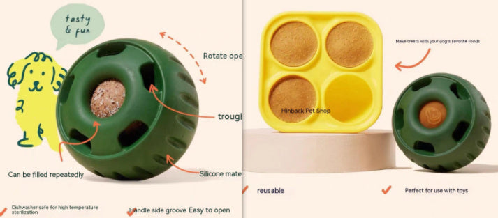 Stuffed Dog Ball – Fun Challenge for Curious Pets