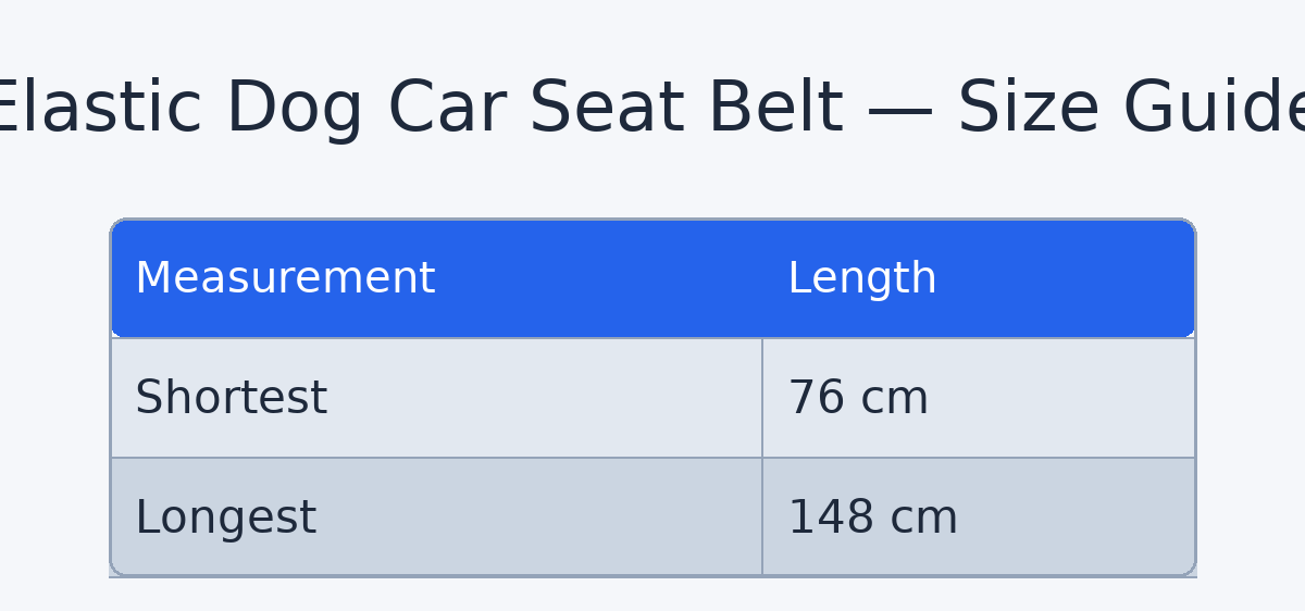 Ceinture de sécurité extensible pour chien : voyage en toute sécurité