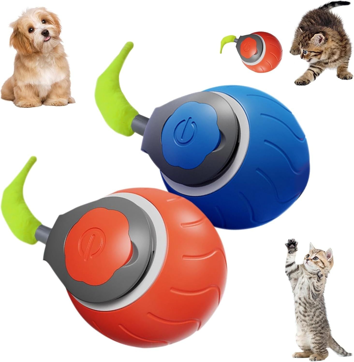 Rechargeable Cat Toy for Nonstop Tail-Chasing Fun