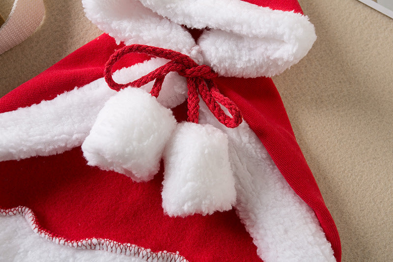 Festive Pet Christmas Cloak