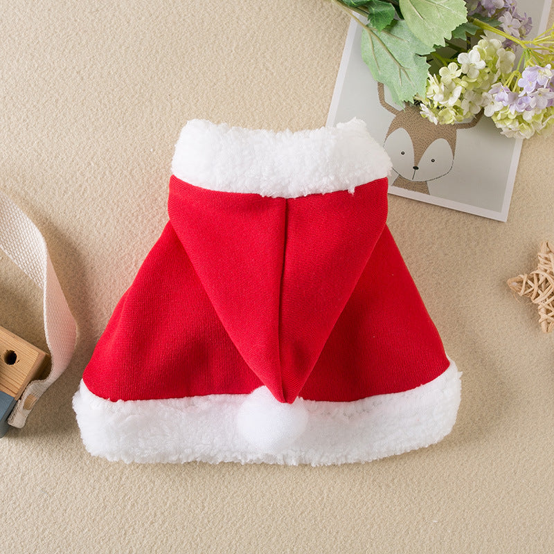 Festive Pet Christmas Cloak