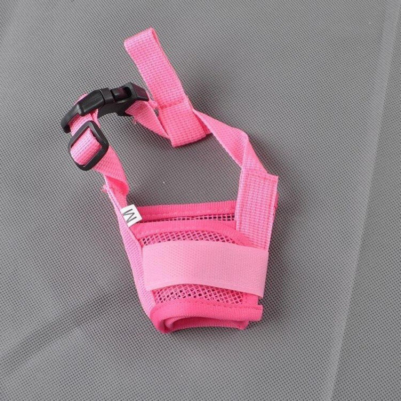 No Bite, No Bark – Soft Adjustable Dog Safety Muzzle