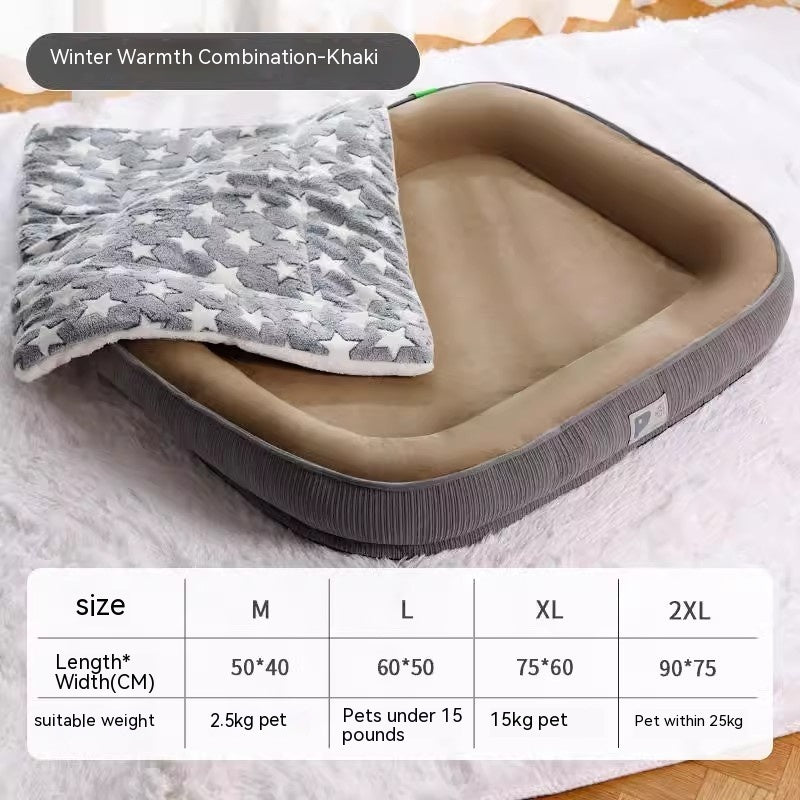Comfy Winter Nest for Your Furry Best Friend