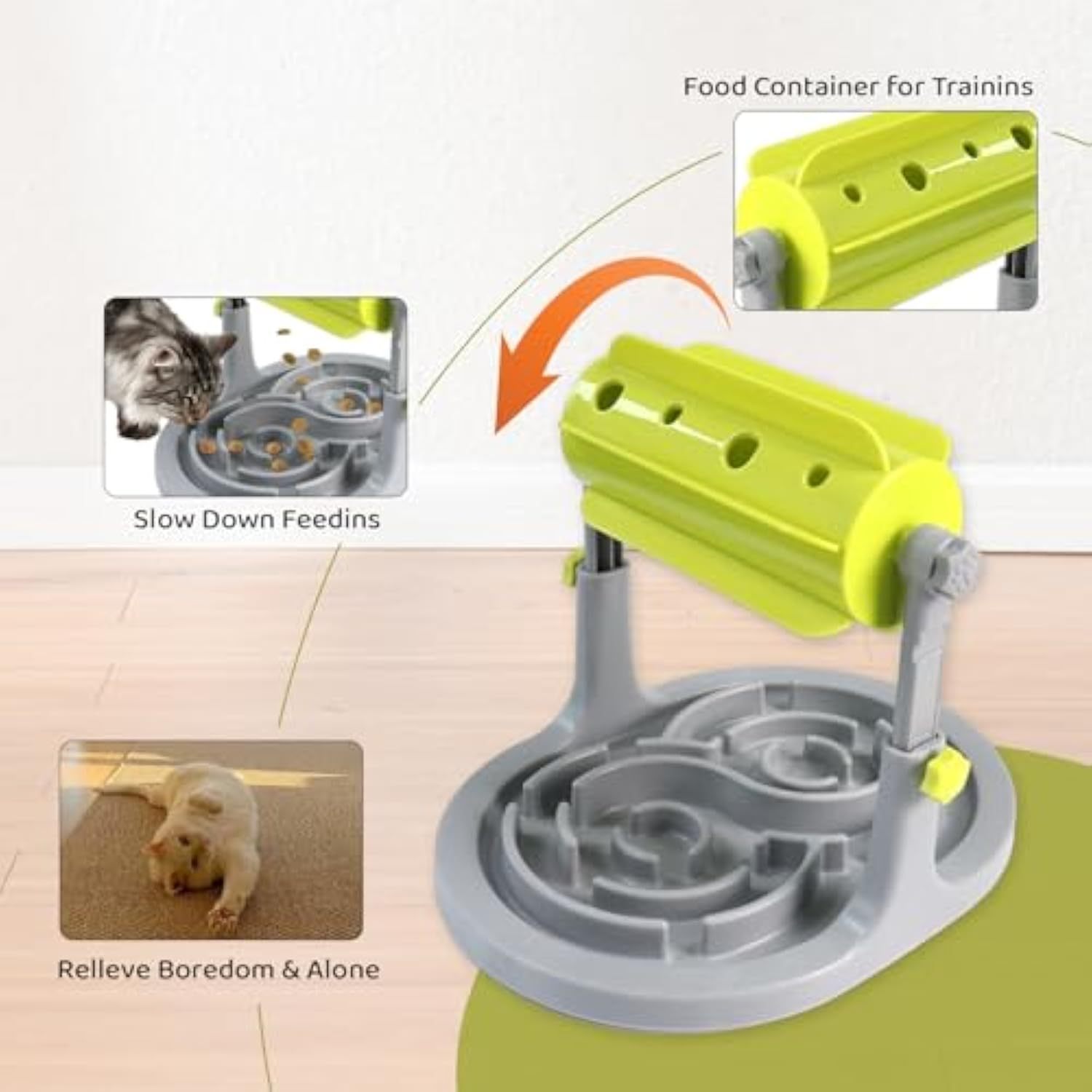 Smart Pet Feeder – Fun Mealtime Puzzle for Pets