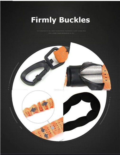 Corde élastique de contrôle de traction pour chiots puissants