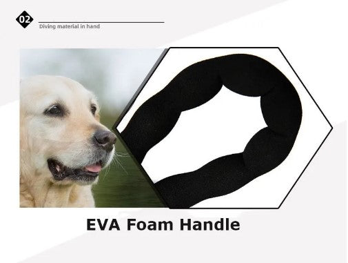 Corde élastique de contrôle de traction pour chiots puissants